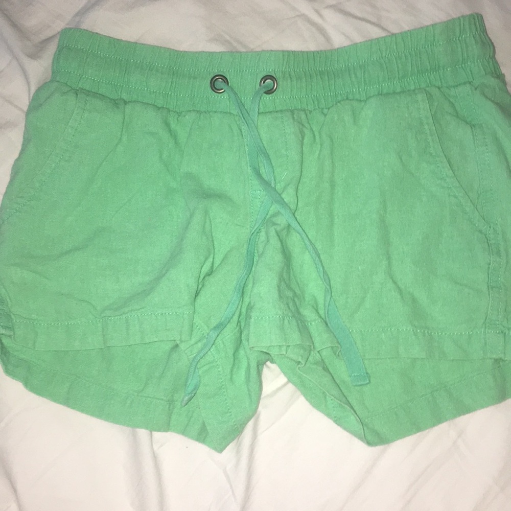 Green old navy shorts